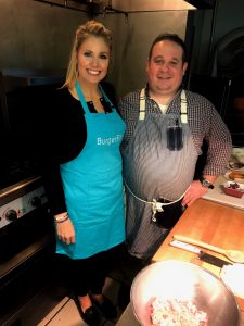 Chef Doug and Alane Boyd in Kitchen