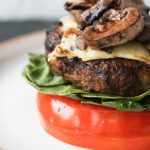 Spinach and Mushroom BurgerFit Burger