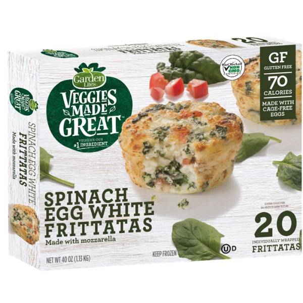 Spinach Egg White Frittatas