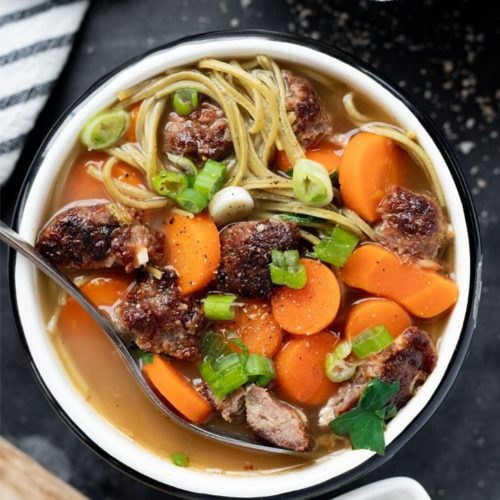 GlutenFree UnChicken Noodle Soup [dairyfree, glutenfree] BurgerFit