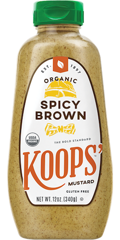 Koops' Organic Spicy Brown Mustard