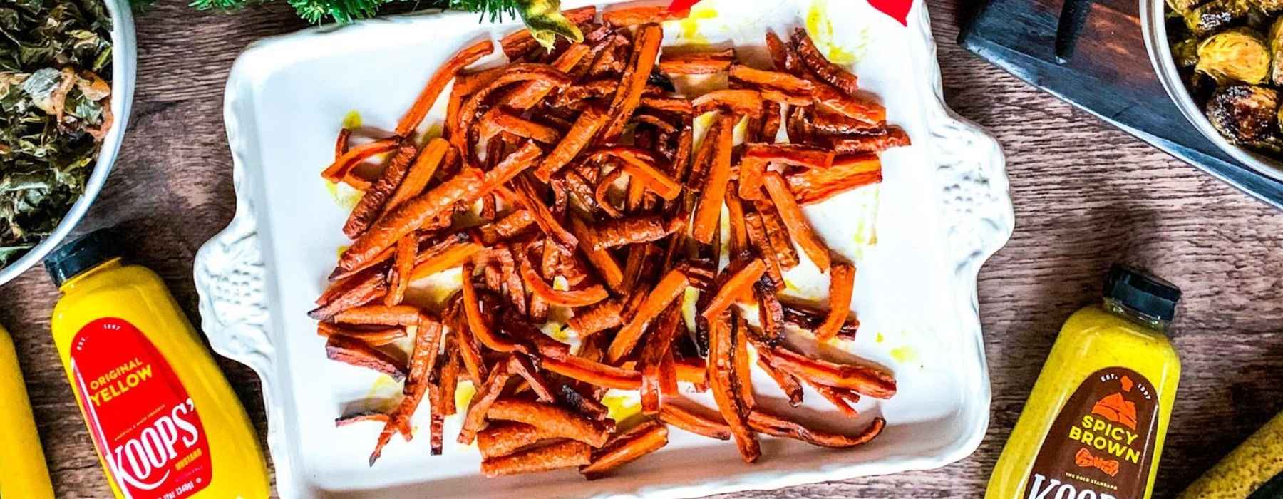 GlutenFree Glazed Carrots [DF] BurgerFit Friday w/ Koops'