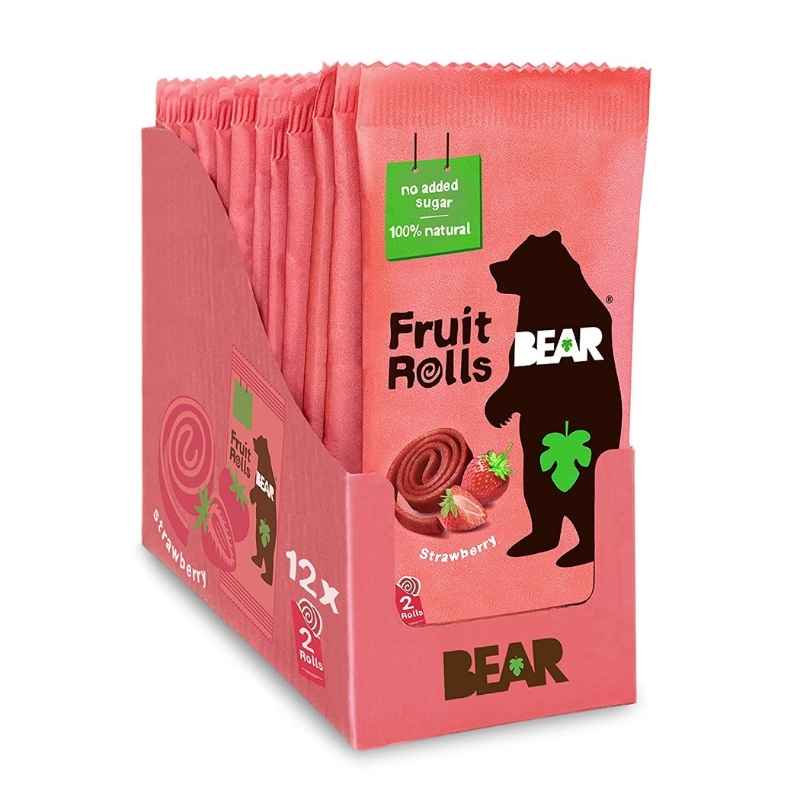 BEAR real fruit snack rolls